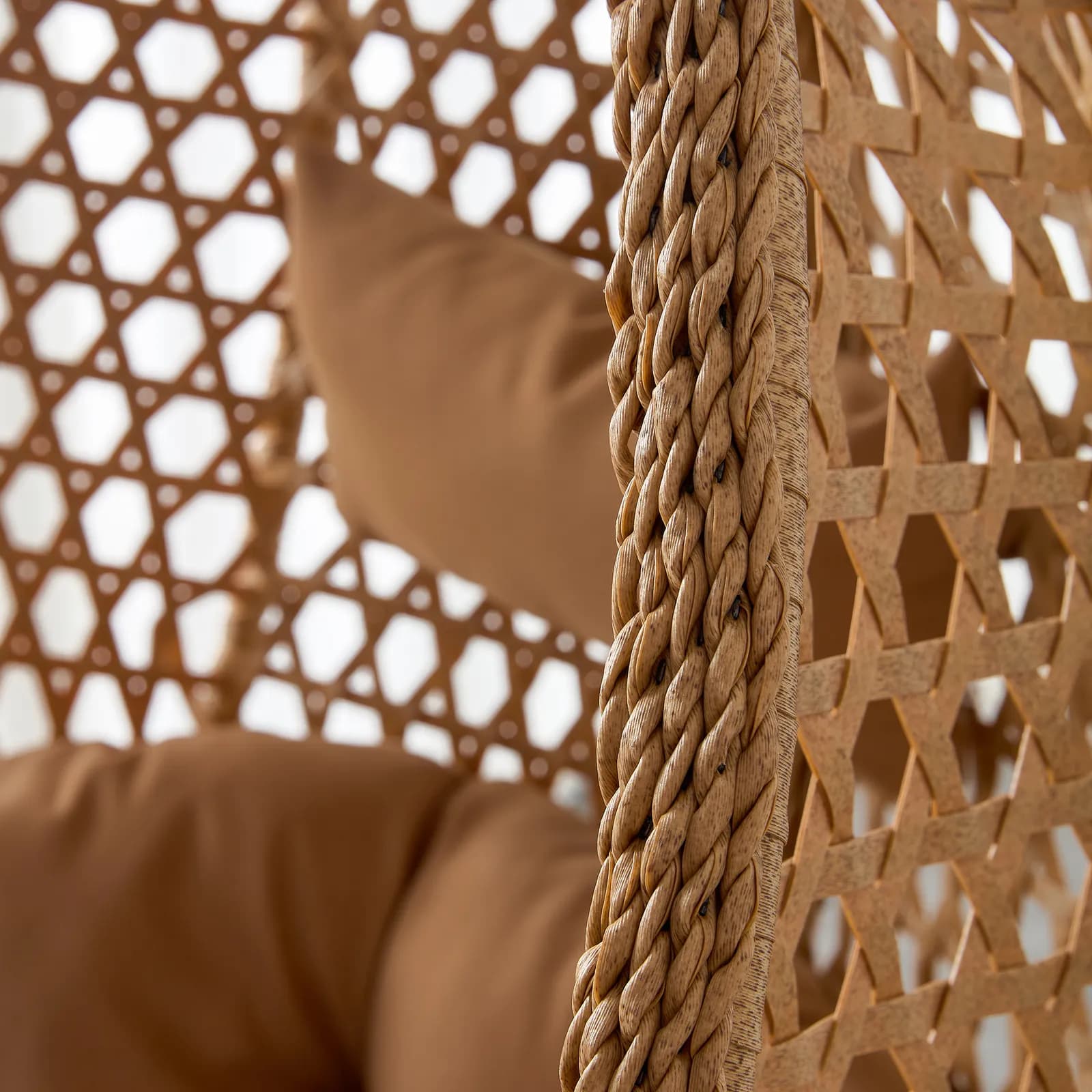 This product is only the wicker basket for SW-020-AY, no stand, cushion, pillow,…