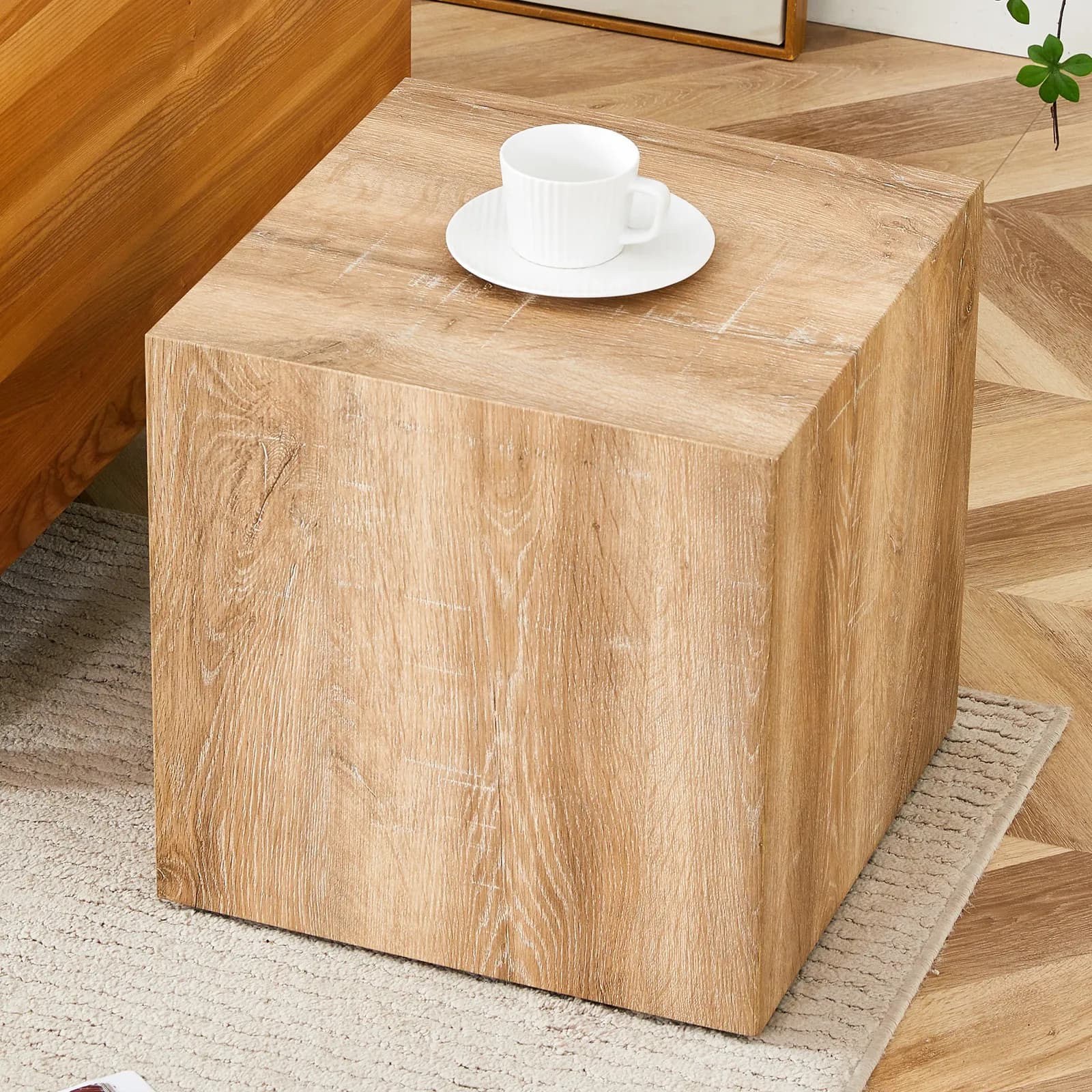 Elevate your living space with this square modern MDF coffee table that showcases smooth,…